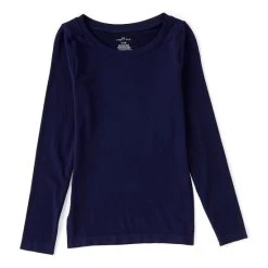 Outlet ⭐ Copper Key Big ???? Girls 7-16 Long-Sleeve Seamless Tee Rosette ????