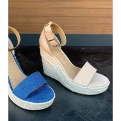 Best Sale ???? Copper Key Hightide Suede Ankle Strap Espadrille Platform Wedges Spanish Sand ???? -Copper Key Shop unnamed file 1030