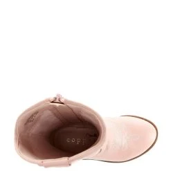 Wholesale ???? Copper Key ???? Girls' Leather Round Toe Western Cowboy ???? Boots (Infant) Seashell Sand ???? -Copper Key Shop unnamed file 1045
