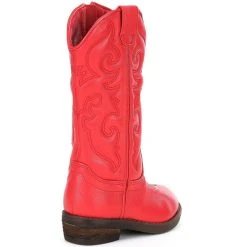 Wholesale ???? Copper Key ???? Girls' Leather Round Toe Western Cowboy ???? Boots (Infant) Seashell Sand ???? -Copper Key Shop unnamed file 1048