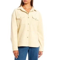 Buy ???? Copper Key Long Sleeve Corduroy Camp ???? Shirt Shell ❤️