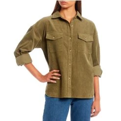 Buy ???? Copper Key Long Sleeve Corduroy Camp ???? Shirt Shell ❤️ -Copper Key Shop unnamed file 1067