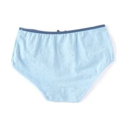Wholesale ???? Adventure Wear By Copper Key Little ???? Girls 2T-5 Bow Detail Glitter Stars Brief Panties Silver Stars Blue ???? -Copper Key Shop unnamed file 1098