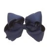 Flash Sale ???? Copper Key ???? Girls Scalloped-Edge King Hair Bow Navy ????
