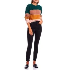 Best reviews of ???? Copper Key Long Sleeve Crew Neck Striped Print Sweater Multi ???? -Copper Key Shop unnamed file 1149