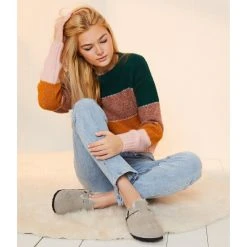 Best reviews of ???? Copper Key Long Sleeve Crew Neck Striped Print Sweater Multi ???? -Copper Key Shop unnamed file 1150