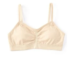 Best Sale ???? Copper Key Big ???? Girls 7-16 Seamless Cropped Bra Buff ⌛