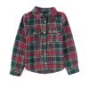 Deals ???? Copper Key Big ???? Girls 7-16 Plaid Shacket Forest Red ????