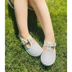 New ???? Copper Key Adventure Wear ???? Girls' Bestee Washable Canvas T-Strap ???? Sneakers (Infant) Gold ❤️ -Copper Key Shop unnamed file 1274