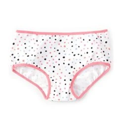 Coupon ???? Adventure Wear By Copper Key Little Girl 2T-5 Cotton Multi Dot Brief Panties White Multi Dot ????
