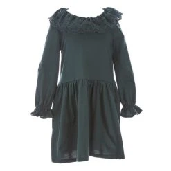 Deals ✨ Copper Key Little ???? Girls 2T-6X Eyelet Collared ???? Dress ✨