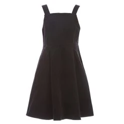 Coupon ???? Copper Key Big ???? Girls 7-16 Velveteen Pinafore Black ✔️