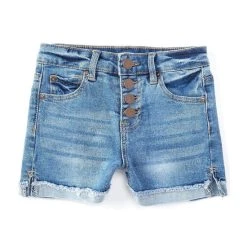 Wholesale ❤️ Copper Key Big ???? Girls 7-16 High Waisted Button Front Shorts Light Stone ???? -Copper Key Shop unnamed file 1405