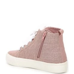 Flash Sale ???? Copper Key ???? Girls' Florra Flower Embroidered High-Top ???? Sneakers (Youth) Blush ???? -Copper Key Shop unnamed file 1413