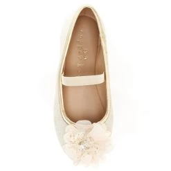 Budget ???? Copper Key ???? Girls' Surely Glitter Ballet Flats (Toddler) Dusty Gold ???? -Copper Key Shop unnamed file 1444