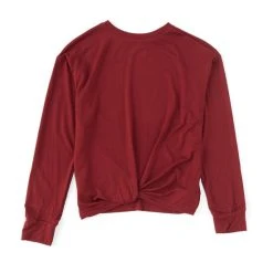 Discount ???? Copper Key Big ???? Girls 7-16 Yummy Knot Front Top Cloud Dancer ❤️