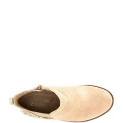 Best deal ❤️ Copper Key ???? Girls' Dazzler Glitter Back Booties (Infant) Desert Beige/gold ???? -Copper Key Shop unnamed file 1450