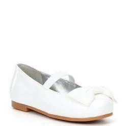 Buy ???? Copper Key ???? Girls' Joyyful Patent Bow Detail Ballet Flats (Infant) White ????