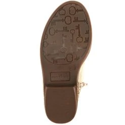 Brand new ???? Copper Key ???? Girls' Dazzler Glitter Back Booties (Toddler) Desert Beige/gold ???? -Copper Key Shop unnamed file 1476