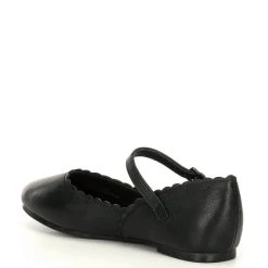 Budget ???? Copper Key ???? Girls' Quetee Scalloped Leather Mary Jane Flats (Infant) Black ???? -Copper Key Shop unnamed file 1483