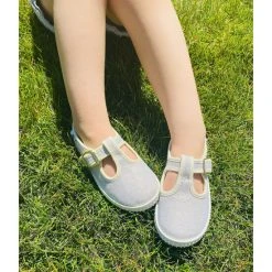 Deals ???? Copper Key Adventure Wear ???? Girls' Bestee Washable Canvas T-Strap ???? Sneakers (Toddler) Gold ???? -Copper Key Shop unnamed file 1498