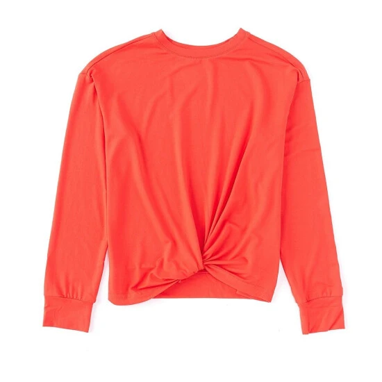 Discount ???? Copper Key Big ???? Girls 7-16 Yummy Knot Front Top Cloud Dancer ❤️ 7 Discount ???? Copper Key Big ???? Girls 7-16 Yummy Knot Front Top Cloud Dancer ❤️ - Image 7