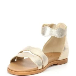 Deals ✔️ Copper Key ???? Girls' Zany Scallop Ankle Strap ???? Sandals (Toddler) Sand Gold ???? -Copper Key Shop unnamed file 1585