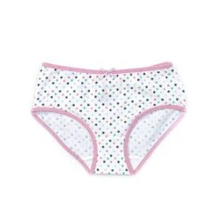 Hot Sale ???? Adventure Wear By Copper Key Little ???? Girls 2T-5 Multi Stars Brief Panties White ????