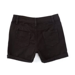 Discount ???? Copper Key Big ???? Girls 7-16 High Rise Roll Cuff Denim Short White ⌛ -Copper Key Shop unnamed file 1593