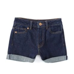 Discount ???? Copper Key Big ???? Girls 7-16 High Rise Roll Cuff Denim Short White ⌛ -Copper Key Shop unnamed file 1594