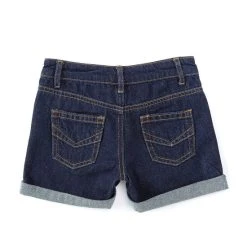 Discount ???? Copper Key Big ???? Girls 7-16 High Rise Roll Cuff Denim Short White ⌛ -Copper Key Shop unnamed file 1595