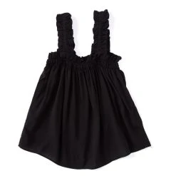 Deals ???? Copper Key Big ???? Girls 7-16 Ruffle-Strap Babydoll Tank Top White ⭐