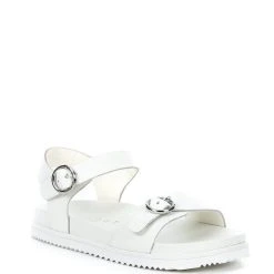 Top 10 ???? Copper Key ???? Girls' Playful Leather Ankle Strap ???? Sandals (Toddler) White ????