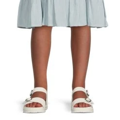 Hot Sale ???? Copper Key ???? Girls' Playful Leather Ankle Strap ???? Sandals (Youth) White ???? -Copper Key Shop unnamed file 1631