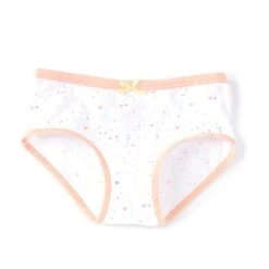 Best Sale ???? Adventure Wear By Copper Key Little ???? Girls 2T-5 Splatter Dot Brief Hipster Panties White Multi ????