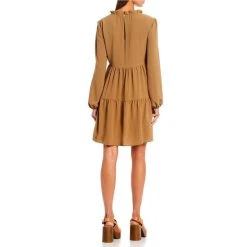 Best reviews of ???? Copper Key Long Sleeve Babydoll ???? Dress Sand ✔️ -Copper Key Shop unnamed file 1681