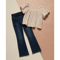 Flash Sale ???? Copper Key Little ???? Girls 2T-6X Short Sleeve Striped Empire Top Ivory Multi ✔️ 5 Flash Sale ???? Copper Key Little ???? Girls 2T-6X Short Sleeve Striped Empire Top Ivory Multi ✔️ -Copper Key Shop unnamed file 1773