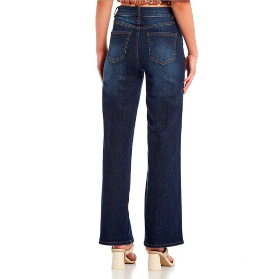 Promo ???? Copper Key High Rise Wide Leg Denim ???? Jeans Medium Blue ???? 2 Promo ???? Copper Key High Rise Wide Leg Denim ???? Jeans Medium Blue ???? - Image 2