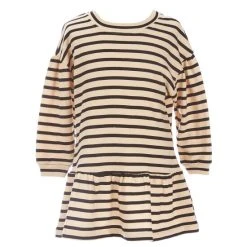 Best deal ✔️ Copper Key Little ???? Girls 2T-6X Striped Tunic Top Black-sand ????