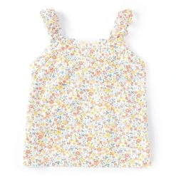 Budget ???? Copper Key Big ???? Girls 7-16 Ruffle-Strap Floral Tank Top ????