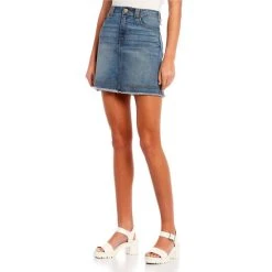 Top 10 ✨ Copper Key Denim Mini ???? Skirt Indigo ????