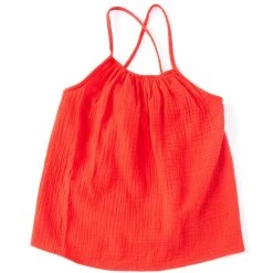 Best deal ???? Copper Key Big ???? Girls 7-16 Lace-Up Back Gauze Tank Top Red ???? -Copper Key Shop unnamed file 1837
