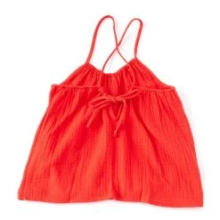 Best deal ???? Copper Key Big ???? Girls 7-16 Lace-Up Back Gauze Tank Top Red ???? -Copper Key Shop unnamed file 1838