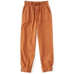 Best deal ???? Copper Key Big ???? Girls 7-16 Ankle Length Jogger Pant Rust ????