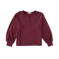 Best Sale ???? Copper Key Big ???? Girls 7-16 Long Sleeve Knit Pullover Sugar Almond ????