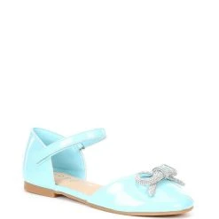 Buy ???? Copper Key ???? Girls' Charity Embellished Bow Detail Ballerina Flats (Toddler) Poolside ????