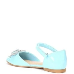 Buy ???? Copper Key ???? Girls' Charity Embellished Bow Detail Ballerina Flats (Toddler) Poolside ???? -Copper Key Shop unnamed file 1861
