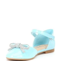 Buy ???? Copper Key ???? Girls' Charity Embellished Bow Detail Ballerina Flats (Toddler) Poolside ???? -Copper Key Shop unnamed file 1862