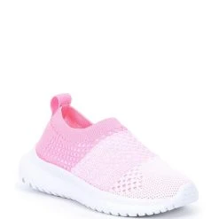 Best reviews of ❤️ Copper Key Adventure Wear ???? Girls' Aktive Washable Slip-On ???? Sneakers (Toddler) White/pink ????