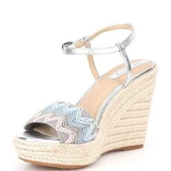 Top 10 ???? Copper Key Waterlily Ankle Strap Espadrille Platform Wedges Silver/multi ???? -Copper Key Shop unnamed file 1887